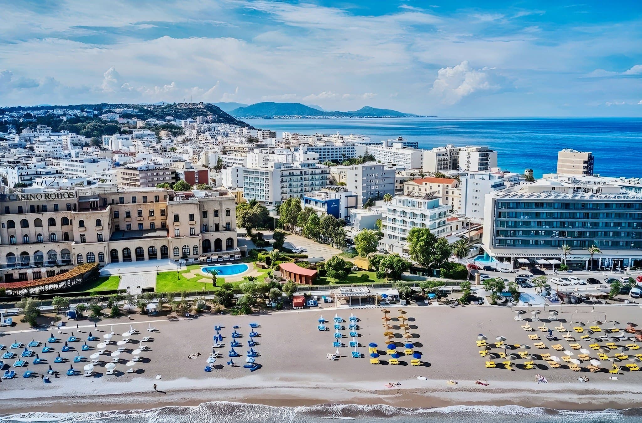 Aquamare City Beach, Rhodos Town