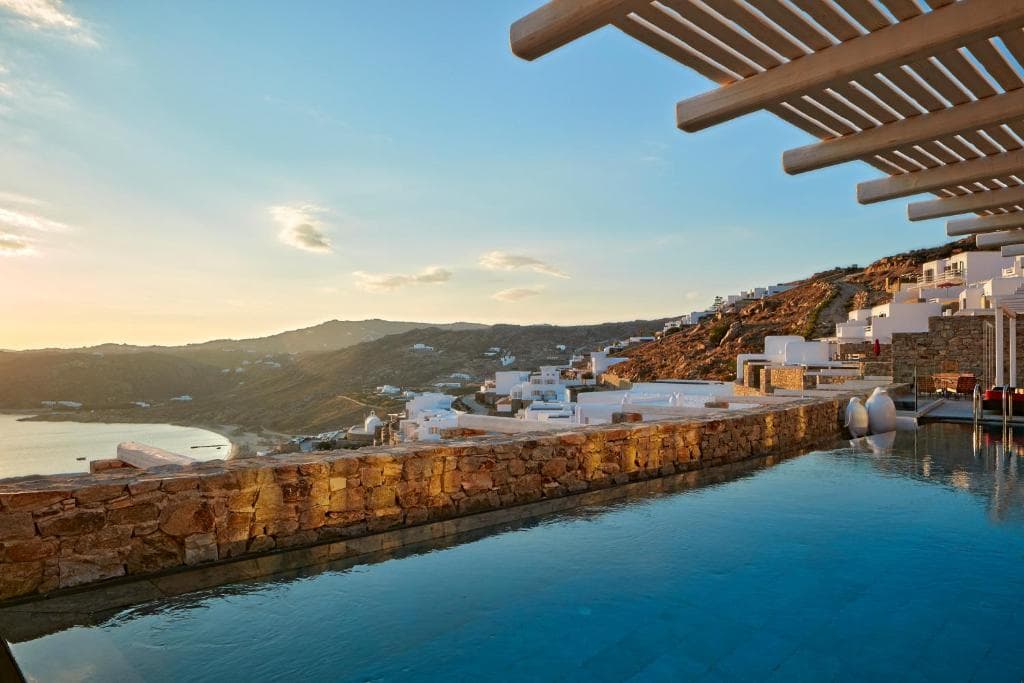 Myconian Avaton Hotel, Elia Beach