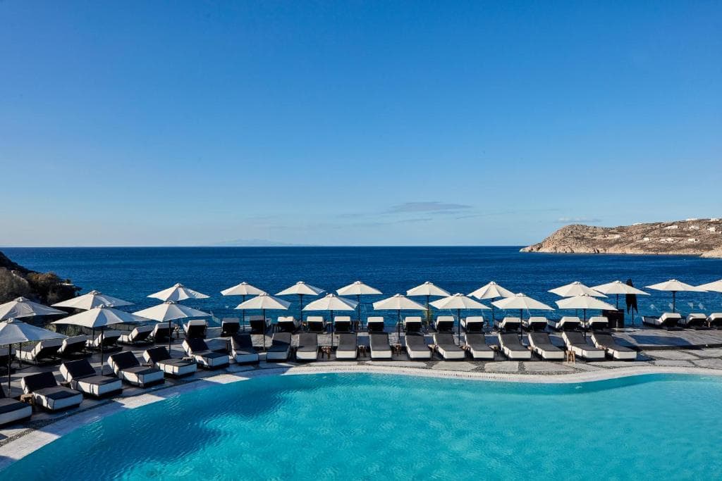Myconian Imperial Resort, Elia Beach