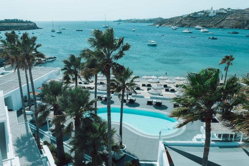 Mykonos Blanc, Ornos